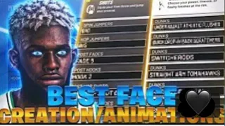 BEST FACE CREATION FOR NBA2K21 + BEST DUNK PACKAGES FOR CENTERS🐐 *CURRENT GEN*