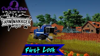 First Look - Farm Manager World - Lost In Menus!