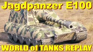 Jagdpanzer E 100 World of Tanks Replays [3 Kills 10,7K Damage]