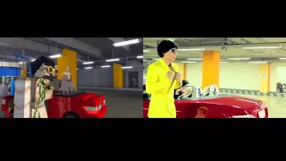 Minecraft Style VS Gangnam Style