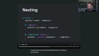 Nesting CSS, by Adam Argyle