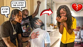 Crying In The Bathroom With The Door Locked To See how the gang reacts! *They started crying*