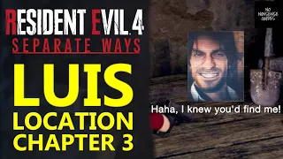 RE4 Separate Ways Where Is Luis in Chapter 3 - Search for Luis in Abandoned Factory