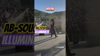 Ab-Soul performing “Illuminate” in Los Angeles, CA #hiphopheist #absoul #tde