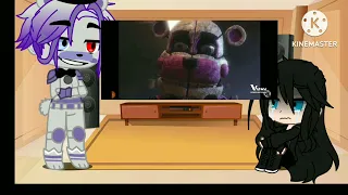 Original Millie and Funtime Freddy Reacts to My AU||All Parts||