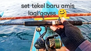 uji coba reel iroly sephia carbon 4000 😍 alhasil landen 3 ekor babon 😁@Rajalautfishing