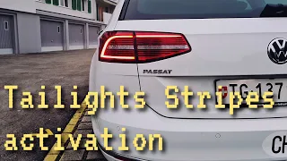 Aktywacja funkcji Tailights Stripes w VW Passat B8 / OBDeleven