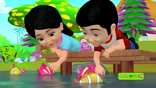 Machli Jal ki Rani Hai Marathi rhyme | Marathi kids song | nursery rhymes | song | kiddiestv marathi