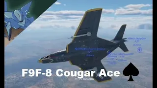 War Thunder:  F9F-8 Cougar Ace!?