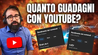 YOUTUBE: quanto si GUADAGNA con la PUBBLICITÀ 💰 (ogni 1000 VIEWS)