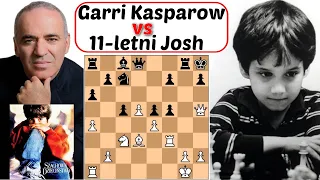 SZACHY 338# Garri Kasparow vs Joshua Waitzkin film SZACHOWE DZIECIŃSTWO, obrona Sycylijska + Benoni