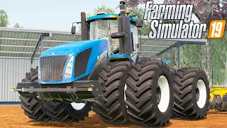 MEU NOVO NEW HOLLAND T9 | Farming Simulator 19 - Paranapanema