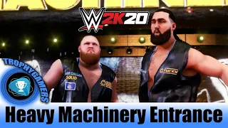 WWE 2K20 Heavy Machinery Entrance Cinematic (Tag Team)