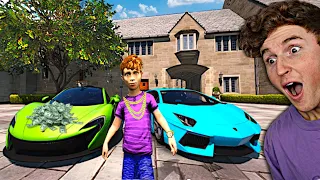 Playing As The RICHEST KID In GTA 5.. (Mods)