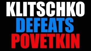 WLADIMIR KLITSCHKO DISGRACEFUL PERFORMANCE VS ALEXANDER POVETKIN!!!