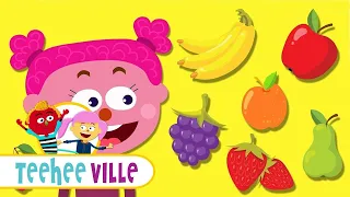 Apprende Les Fruits Avec Johny Et Kristy | Learn fruits | Teehee Ville French