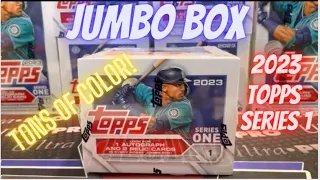 2023 Topps Series 1 Jumbo Box! 🔥 NEW RELEASE! Tons of Color & Great Rookies in This Set!!!