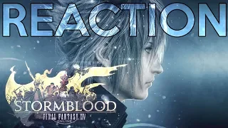 FFXIV x FFXV collaboration REACTION