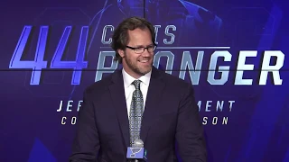 Pronger Jersey Retirement Press Conference