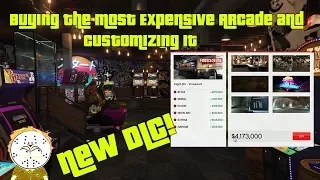 GTA Online New DLC Buying The Most Expensive Arcade Property And Customizing it, Heist Intro