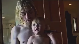 Kurt Cobain and Daughter Frances’ First Haircut