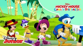 🧦 În căutarea lui Stângă | Mickey Mouse: Casa Distracției | Disney Junior România