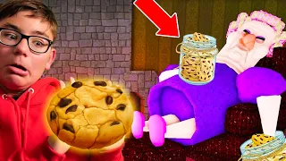 NE JAMAIS VOLER LES COOKIES DE LA GRAND MERE ! (Grumpy Gran's Cookie Jar Roblox Story)