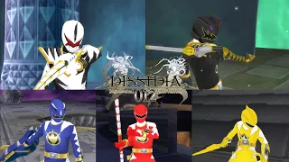 Dissidia 012 Final Fantasy Mod Pack DLC Bakuryuu Sentai Abaranger PSP