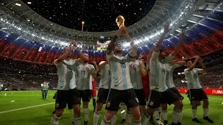 World Cup 2018 Russia Final | Argentina vs Uruguay | FIFA 18 World Cup Mode Gameplay
