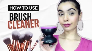 How To Use Makeup Brush Cleaner #makeupbrushes #makeup