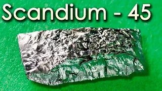 Scandium - A Metal that Produces STRANGE SOUNDS!