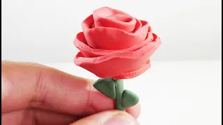 Crafting a Plasticine Rose Easily