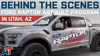 Raptor F150 Off Roading With Justin At Ford Performance Raptor Assault School
