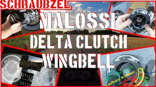 Malossi Delta Clutch und Wingbell Test🤩...Einbau...Beschleunigung😵...Einstellen...