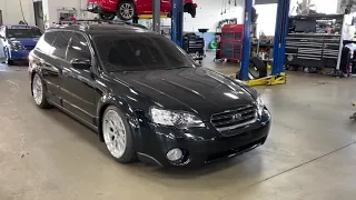 LOWERING MY SUBARU OUTBACK!