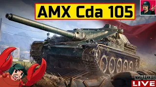 🔥 AMX Cda 105 ● ПТ-САУ КОМФОРТНОГО ФАРМА 😂 Мир Танков