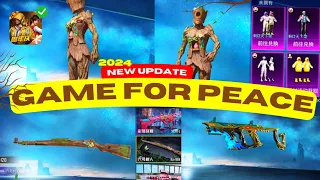 Game for peace latest version 2024🧧🌱🍃 ( Groot in PUBG)