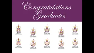 Unisa Autumn Graduations (13 April 2022-18h00 Ceremony)