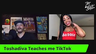 Toshadiva Teaches The Loud Spot with Sebastian - How to TikTok..