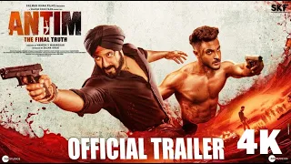 ANTIM: The Final Truth - Official Trailer 2 | Salman Khan New Movie 2021| Aayush Sharma| SKF