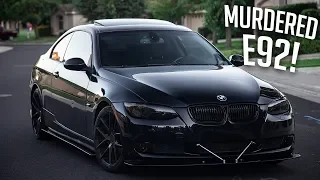 THE $1000 BMW E92 GETS $300 IN CUSTOM MODS!