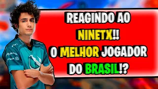 REAGINDO AO NINEXT! O MELHOR JOGADOR DE WARZONE DO BRASIL!? - WARZONE REACT