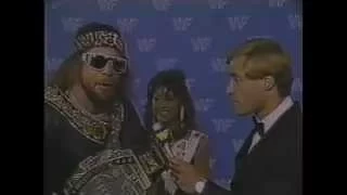 Macho Man Randy Savage Promo on Hulk Hogan (05-17-1986)