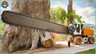 100 Amazing Fastest Big Forestry Chainsaw Machines That Are on Another Level