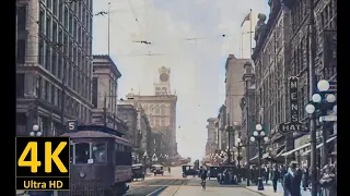 1925 Canada - Old video in color from 1900