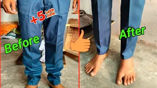 formal pants to ankle fit | formal pants fitting tips hindi | pant ko narrow kaise banaye