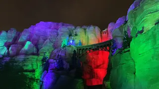 Radiator Springs Racers with Halloween Lighting 1080p POV  Disney California Adventure 2023