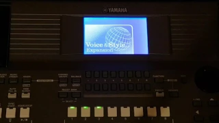 Yamaha PSR S670 Internal Factory Demo