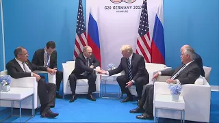 Trump's most awkward handshakes