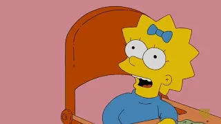 The simpsons magie's first word scene